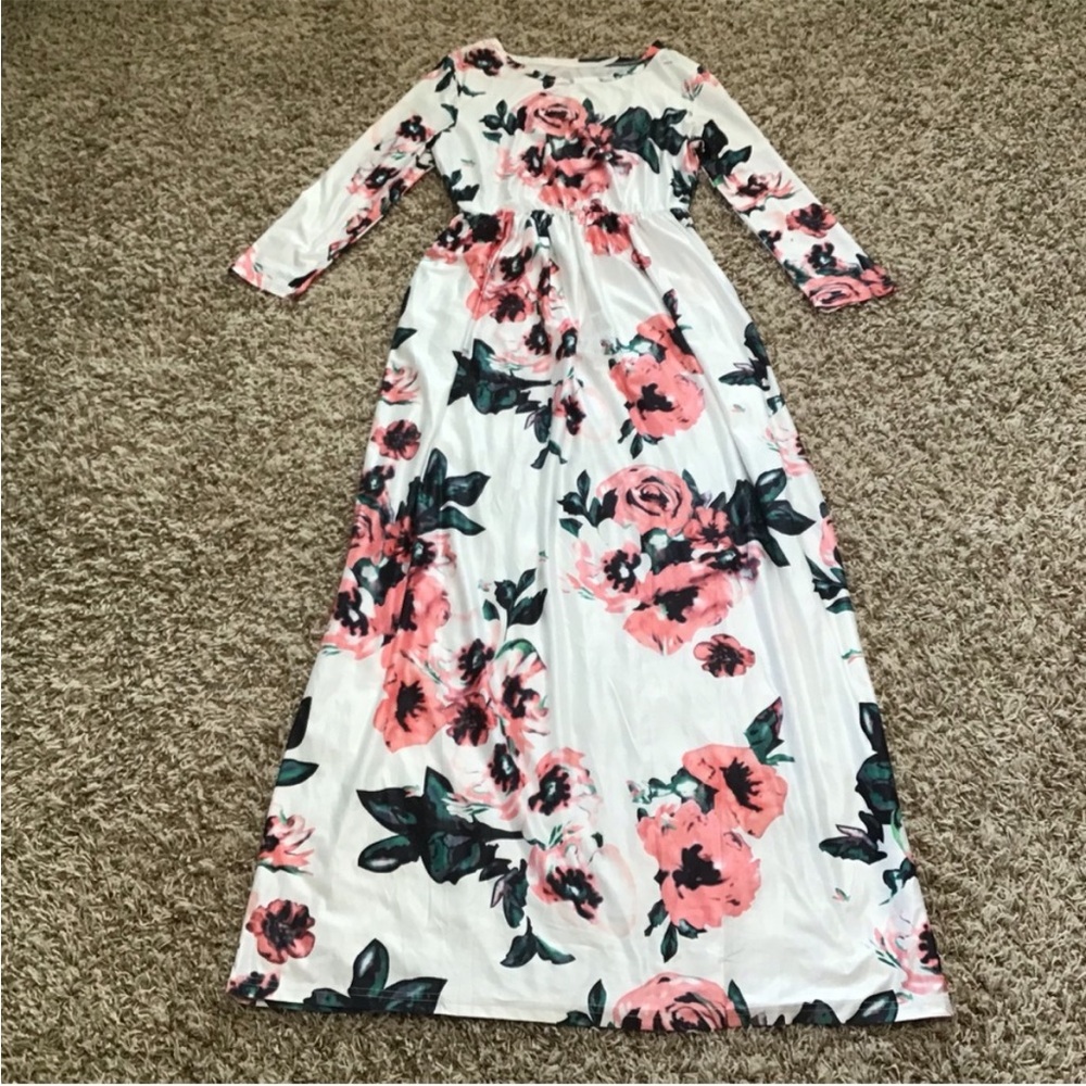 Maxi Preloved Small Floral dress